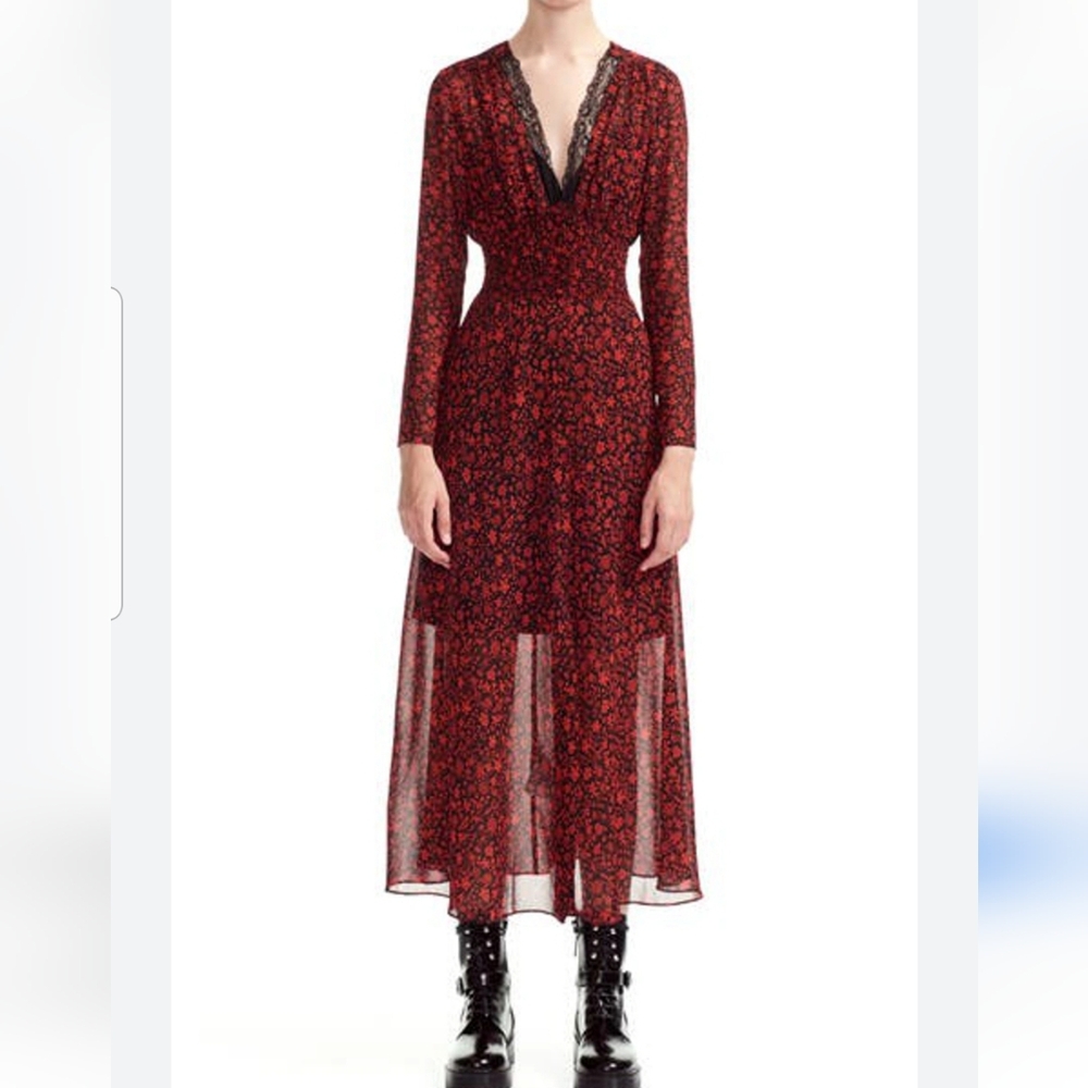 Maje floral dress